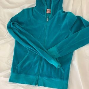 Teal Juicy Couture Hoodie
